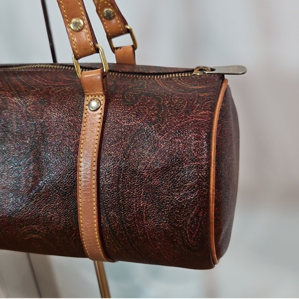 Etro Vintage 1997 Mini Barrel Bag (EUC) - Picture 2 of 16